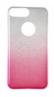 Накладка силиконовая Aspor Mask Collection Песок с отливом iPhone 7 Plus/8 Plus Серебряный/Розовый - фото, изображение, картинка