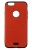 Накладка силиконовая J-Case Jack Series под кожу с магнитом iPhone 6 Красный - фото, изображение, картинка