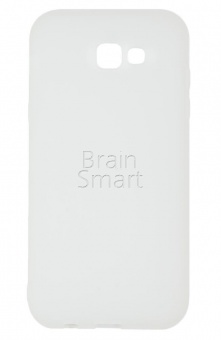 Накладка силиконовая SMTT Simeitu Soft touch Samsung A520 (2017) Белый - фото, изображение, картинка