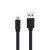 USB кабель Micro HOCO X5 Bamboo (1м) Черный - фото, изображение, картинка