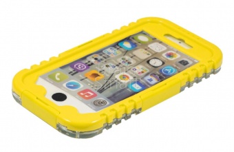 Чехол водонепроницаемый (IP-68) iPhone 6/6S Желтый - фото, изображение, картинка
