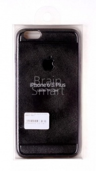 Накладка силиконовая Sparkle под кожу iPhone 6 Plus Черный - фото, изображение, картинка