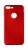 Накладка силиконовая Aspor Soft Touch Collection iPhone 7 Plus/8 Plus Красный - фото, изображение, картинка