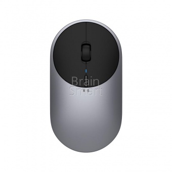 Мышь беспроводная Xiaomi Mi Portable Mouse 2 (BXSBMW02) Серый - фото, изображение, картинка