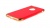 Накладка силиконовая Aspor Status Collection iPhone 7/8 Красный/Золотой - фото, изображение, картинка