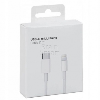 Кабель USB-C to Lightning Apple Foxconn (1м) - фото, изображение, картинка