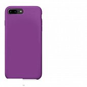 Накладка Silicone Case Original iPhone 7 Plus/8 Plus (45) Сиреневый - фото, изображение, картинка