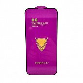 Стекло тех.упак. OG Purple iPhone 13 Pro Max/14 Plus Черный* - фото, изображение, картинка