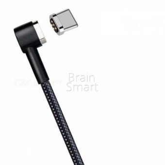 USB кабель Type-C Magnetic HOCO U20 (1м) Черный - фото, изображение, картинка