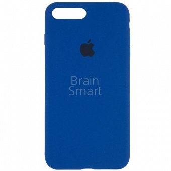 Накладка Silicone Case Original iPhone 7 Plus/8 Plus (40) Ярко-Синие - фото, изображение, картинка