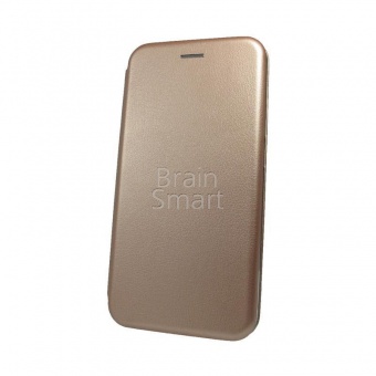 Книжка кожа Brauffen Xiaomi Redmi Note 6 Pro Розовый тех.упак - фото, изображение, картинка