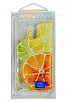 Накладка силиконовая с рисунком Xiaomi Redmi Note 3 Цитрус - фото, изображение, картинка