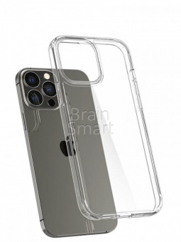Накладка силиконовая Brauffen iPhone 13 Pro Прозрачный* - фото, изображение, картинка