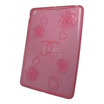 Накладка силиконовая iPad mini 2/3 Chanel Розовый - фото, изображение, картинка