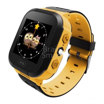 Умные часы Smart Baby Watch Q528 Желтый - фото, изображение, картинка