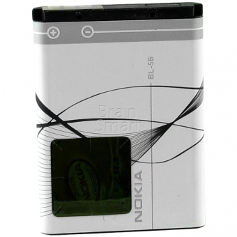 Аккумуляторная батарея Nokia BL-5B (6060/3220/3230/5140/5200/5300/5320/5500/6020) тех.упак - фото, изображение, картинка