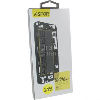 Аккумуляторная батарея Aspor iPhone 4S (1430 mAh) - фото, изображение, картинка