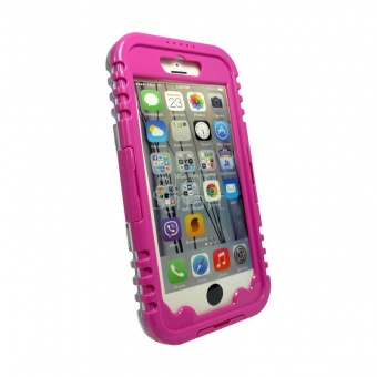 Чехол водонепроницаемый (IP-68) iPhone 6/7/8 Plus Фиолетовый - фото, изображение, картинка