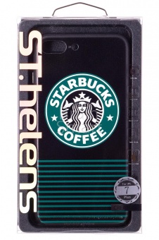 Накладка силиконовая ST.helens iPhone 7 Plus/8 Plus Starbucks1 - фото, изображение, картинка