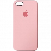 Накладка Silicone Case Original iPhone 5/5S/SE (12) Розовый - фото, изображение, картинка