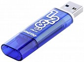 USB 3.0 Флеш-накопитель 128GB SmartBuy Glossy Синий* - фото, изображение, картинка