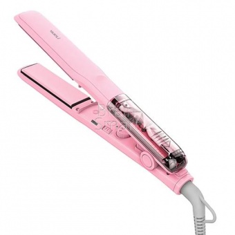 Выпрямитель для волос паровой Xiaomi Yueli Hot Steam Hair Straightener (HS-521) Розовый - фото, изображение, картинка