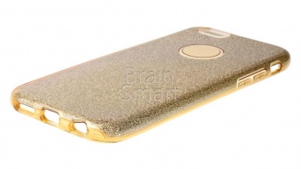 Накладка силиконовая Shine Блестящая iPhone 6/6S Золотой - фото, изображение, картинка