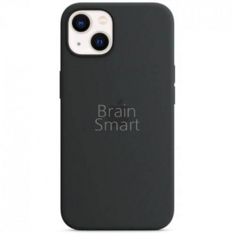 Накладка Silicone Case Original iPhone 13 mini (18) Черный - фото, изображение, картинка
