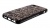 Накладка силиконовая со стразами iPhone 5/5S/SE Черный/Золотой - фото, изображение, картинка