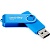 USB 2.0 Флеш-накопитель 16GB SmartBuy Twist Синий* - фото, изображение, картинка