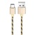 USB кабель Type-C Borofone BX24 Ring Current (1м) Золотой - фото, изображение, картинка