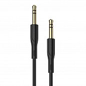 AUX кабель Borofone BL1 (1м) Черный* - фото, изображение, картинка