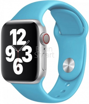 Ремешок силиконовый Sport для Apple Watch (38/40мм) M (58) Темно-Бирюзовый - фото, изображение, картинка