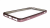 Накладка силиконовая Oucase Plating Series iPhone 5/5S/SE с окантовкой Розовый - фото, изображение, картинка