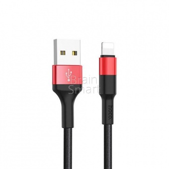 USB кабель Lightning HOCO X26 Xpress (1м) Красный - фото, изображение, картинка