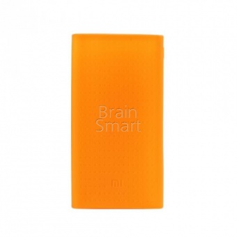 Чехол силиконовый для Xiaomi Power Bank 2 (20000mAh) Оранжевый - фото, изображение, картинка