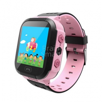 Умные часы Smart Baby Watch Q528 Розовый - фото, изображение, картинка