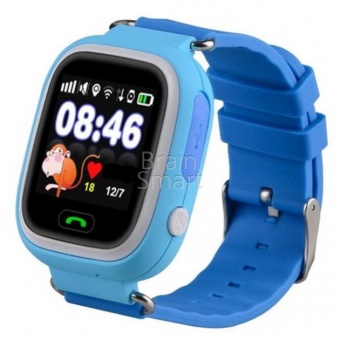 Умные часы Smart Baby Watch Q90 (GPS) Синий - фото, изображение, картинка