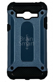 Накладка противоударная New Spigen Samsung J320 Синий - фото, изображение, картинка
