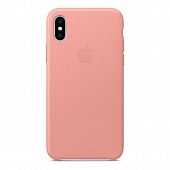 Накладка Silicone Case Original iPhone X/XS (12) Розовый