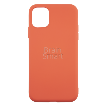 Накладка Silicone Case Original iPhone 11  (2) Оранжевый - фото, изображение, картинка