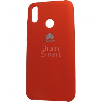 Накладка Silicone Case Huawei Honor 8C (14) Красный - фото, изображение, картинка