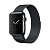 Ремешок металлический Milanese Magnetic для Apple Watch (38/40мм) Черный - фото, изображение, картинка