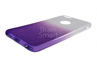 Накладка силиконовая Aspor Rainbow Collection с отливом iPhone 6 Plus Фиолетовый - фото, изображение, картинка