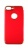 Накладка силиконовая Aspor Status Collection iPhone 7 Plus/8 Plus Красный/Золотой - фото, изображение, картинка
