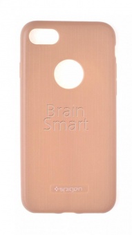 Накладка силиконовая SPG Grig iPhone 7/8 Бежевый - фото, изображение, картинка