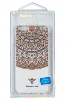 Накладка силиконовая с рисунком iPhone 6 Джакарта - фото, изображение, картинка