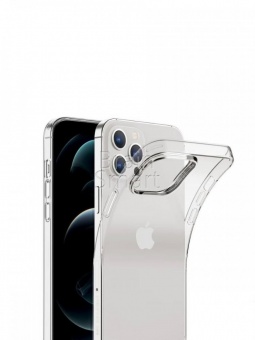 Накладка силиконовая Brauffen iPhone 12 Pro Max Прозрачный - фото, изображение, картинка