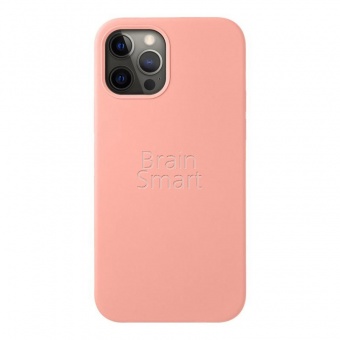 Накладка Silicone Case Original iPhone 12/12 Pro  (6) Светло-Розовый - фото, изображение, картинка