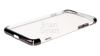 Накладка пластиковая Oucase Bins plating Series iPhone 7/8 С окантовкой Черный - фото, изображение, картинка